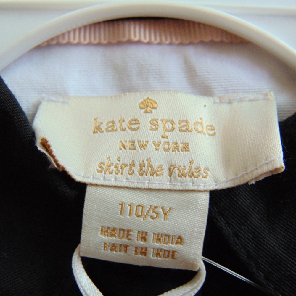 Kate Spade Girl Tuxedo Blouse NWT - Picture 5 of 6